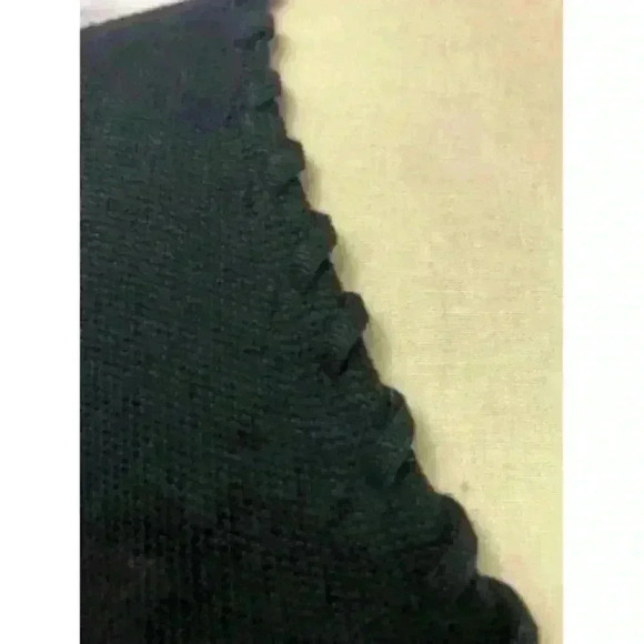 Balenciaga Knit Wool Women's Size 40 Black Long Sleeve Sweater Twist Collar - Picture 3 of 10